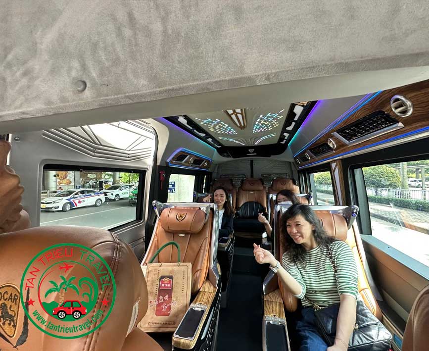 Tiện ích trên chuyến đi của khách hàng