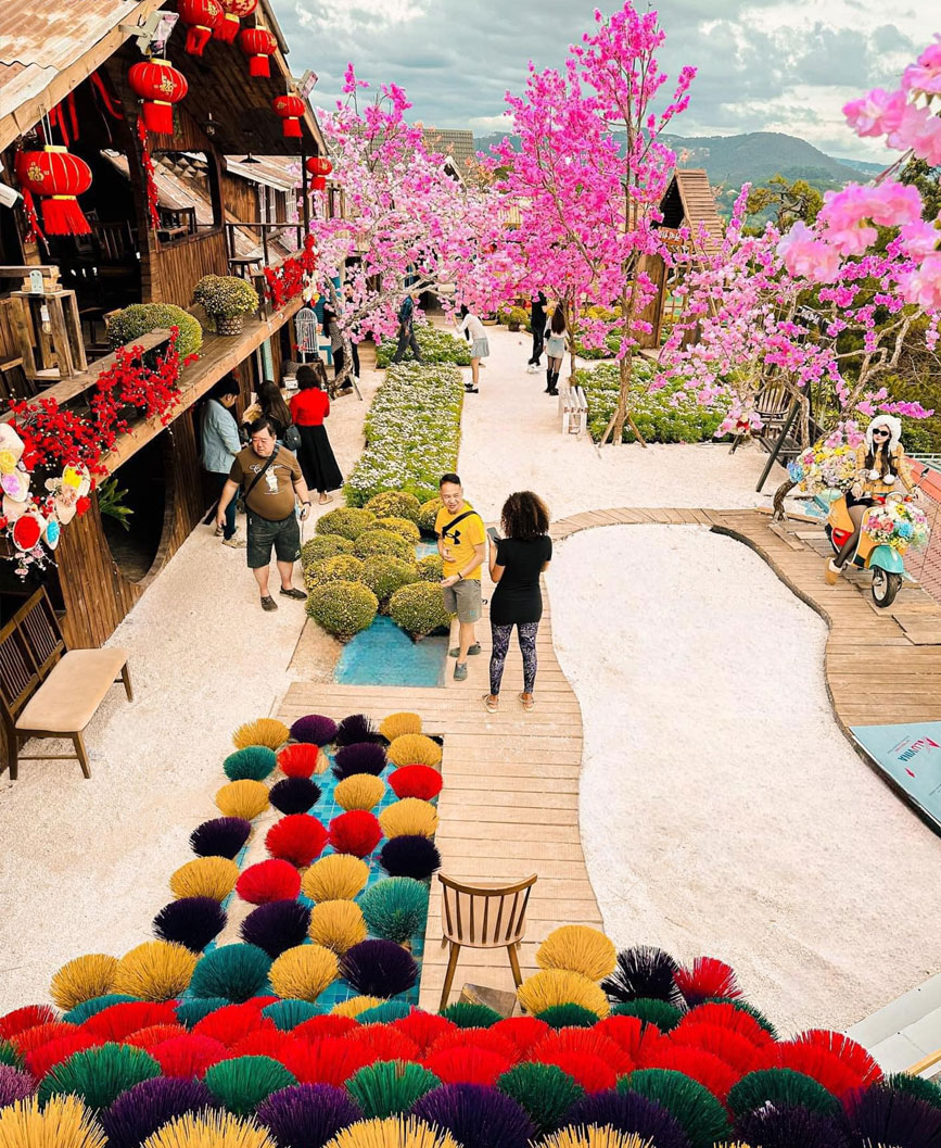 Nơi lý tưởng cho bộ hình tết của bạn