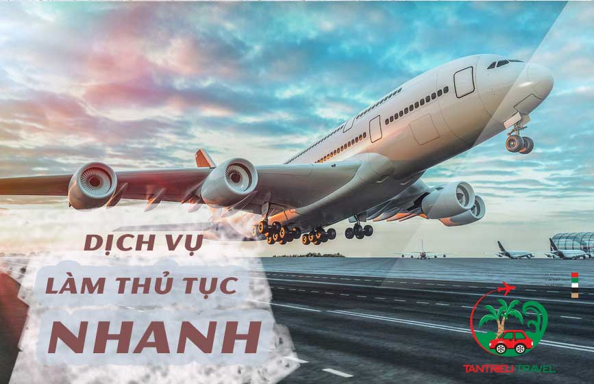 Làm thủ tục sân bay nhanh chóng