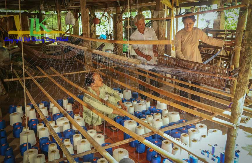 Làng nghề Long Khánh chuyên làm Choàng