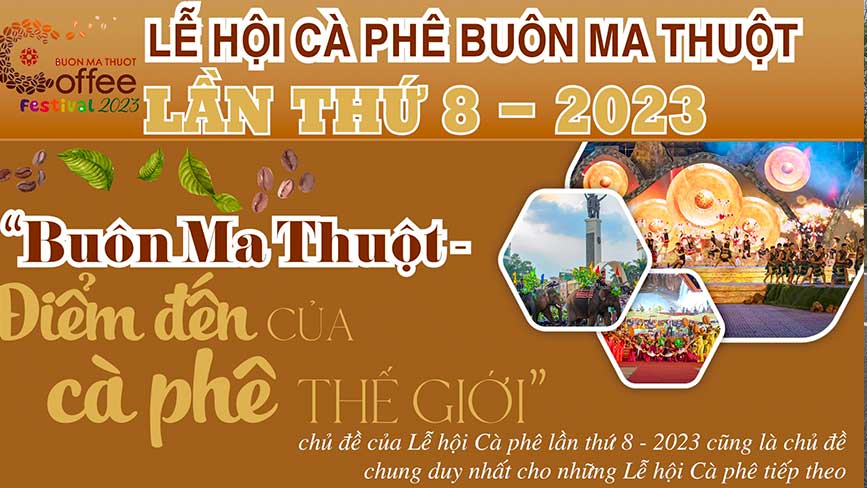 Chủ đề xuyên suốt của các ngày hội cafe tại Dak Lak