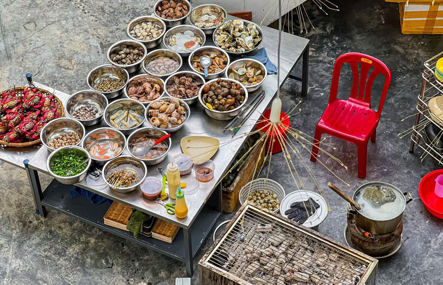 Quán Ốc ngon tại Nha Trangac