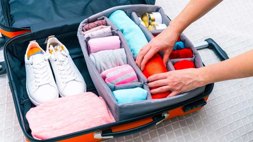 Sắp xếp hành lý cho chuyến đi của bạn
