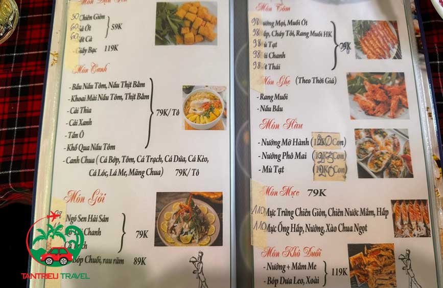 Menu ăn trưa Lộc An