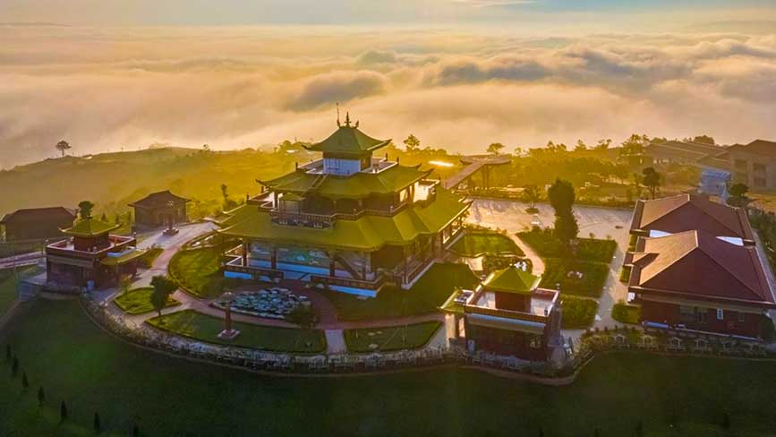 Hòa mình vào không gian thanh tịnh tại Satem Hills