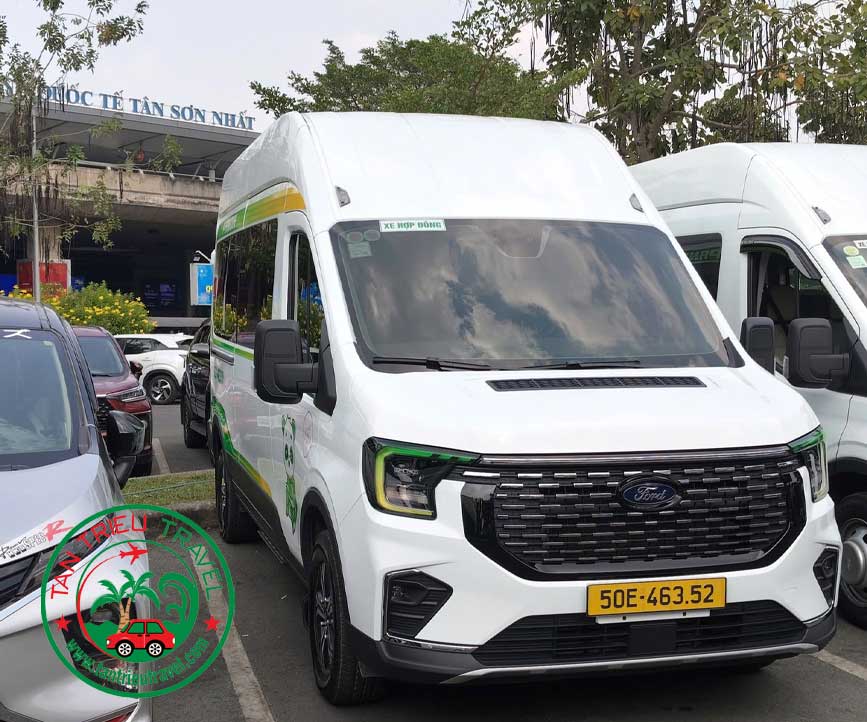 thuê xe 16 chỗ đón rước sân bay