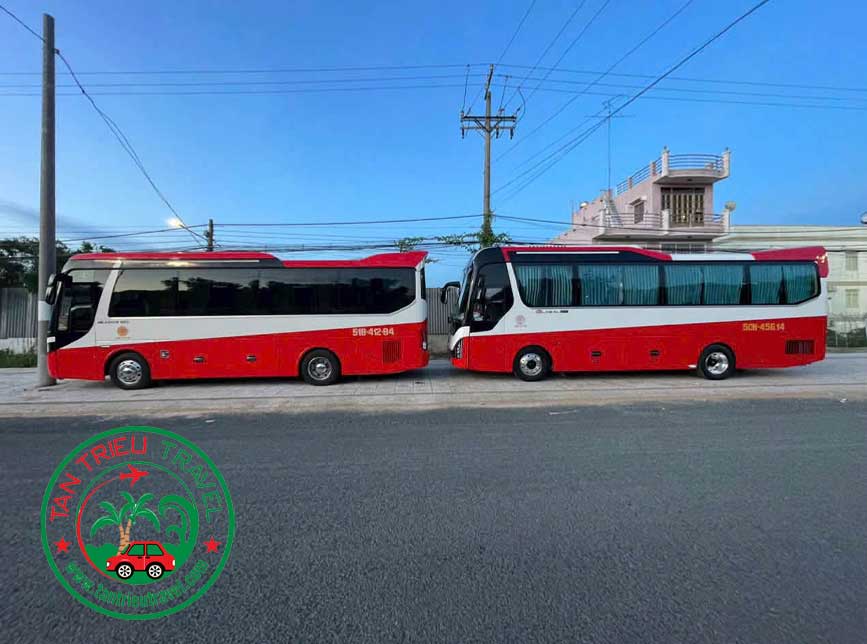 Thuê xe 29 chỗ đi Nam Cát Tiên