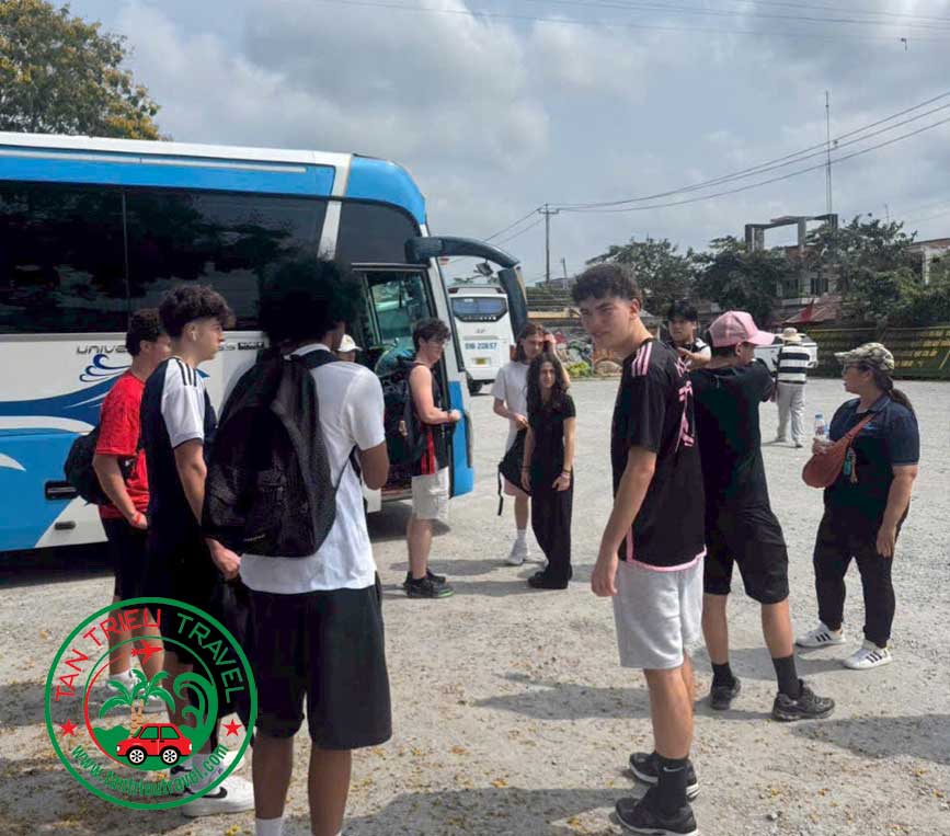 Khách inbound tham quan Mỹ Tho