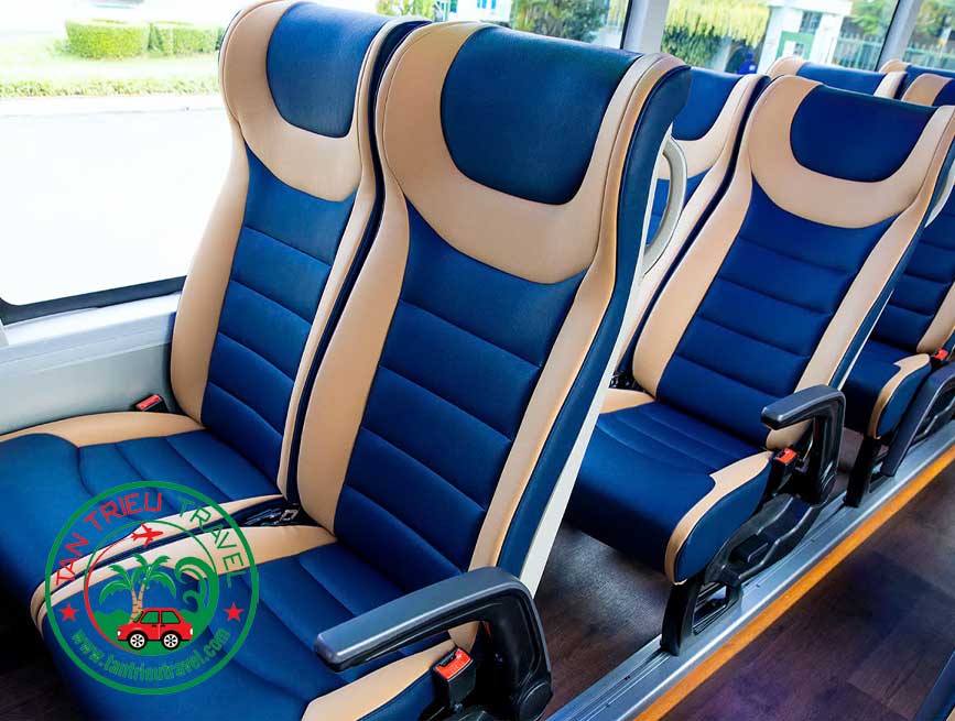 Các dày ghế thoải mái và an toàn