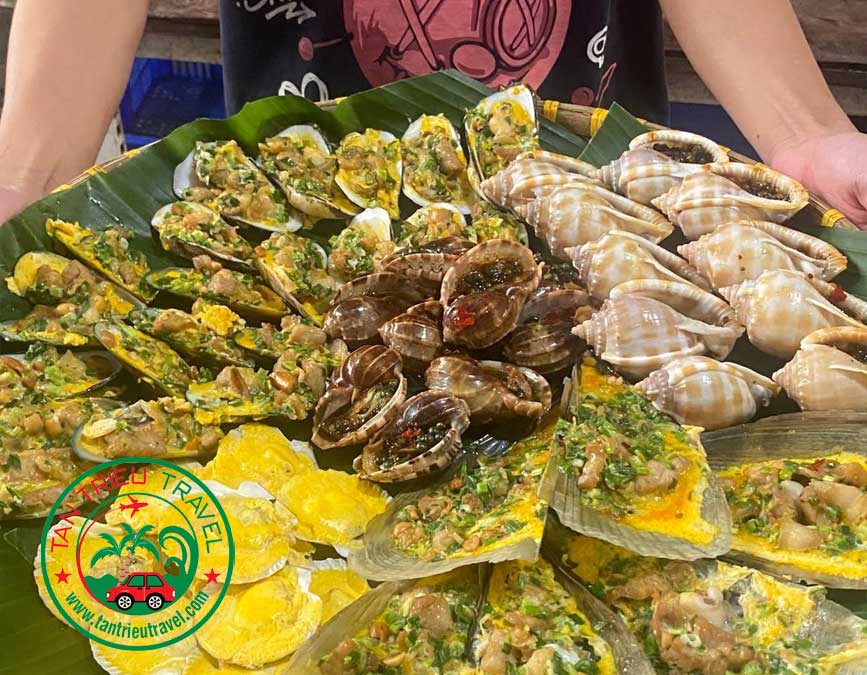 Hải sản tươi sống tại Lagi