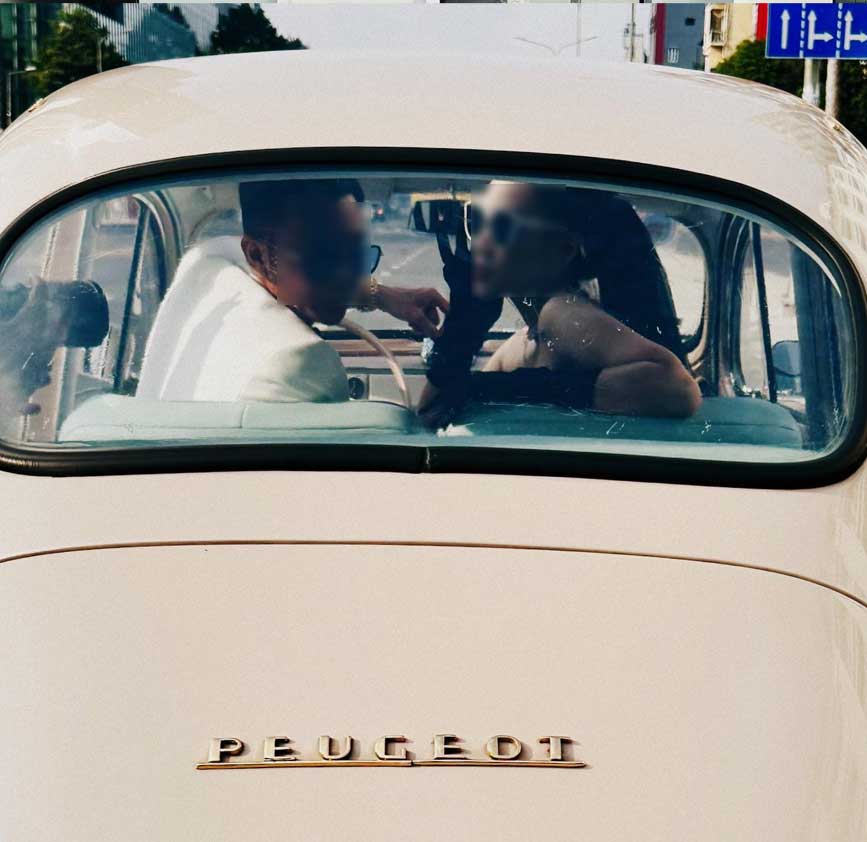 Chụp ngoại cảnh cùng dòng xe Peugoet