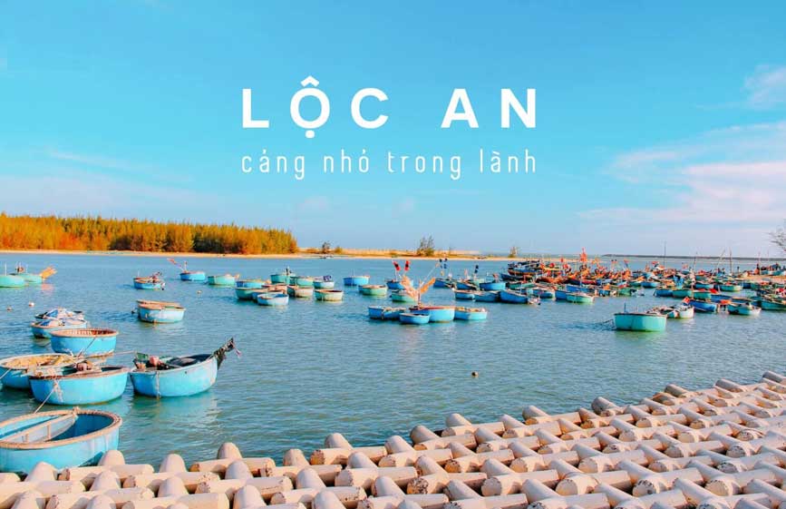 Trong lành cảng cá Lộc An