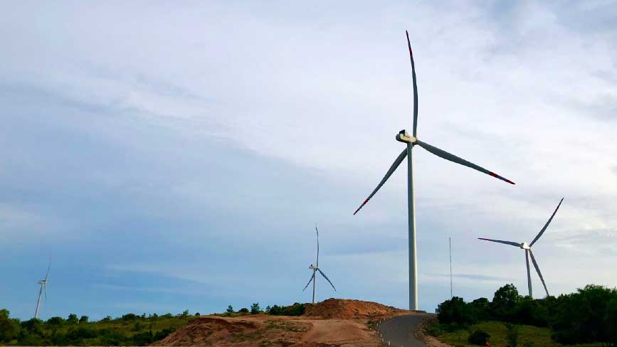 Điện gió Đại Phong điểm check -in mới của du lịch Phan Thiết