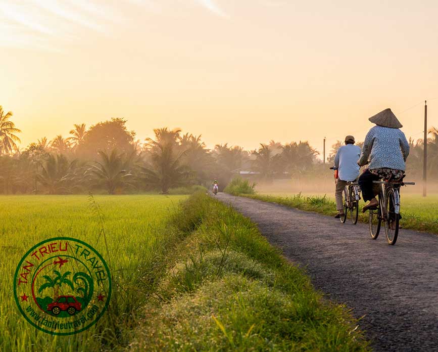 Cảnh đẹp thanh bình tại Lộ Cống Sìn, Bình Thành, Giồng Trôm