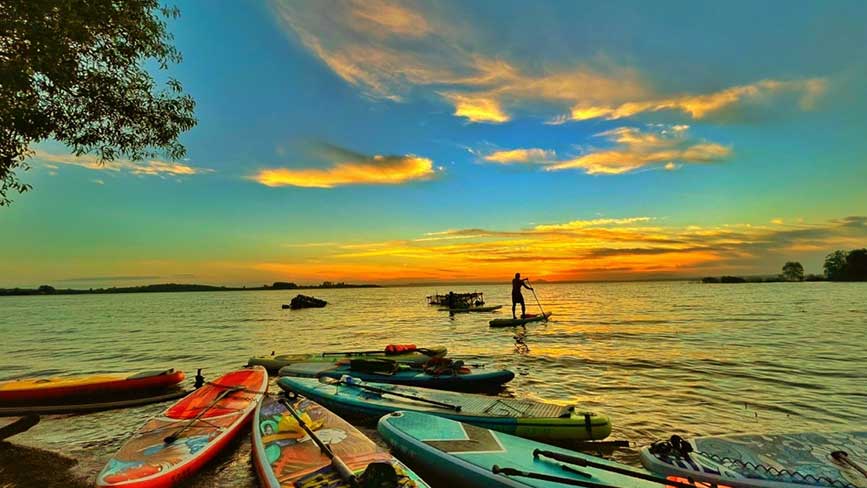 Cảnh đẹp Hồ Trị An đẹp mê hồn