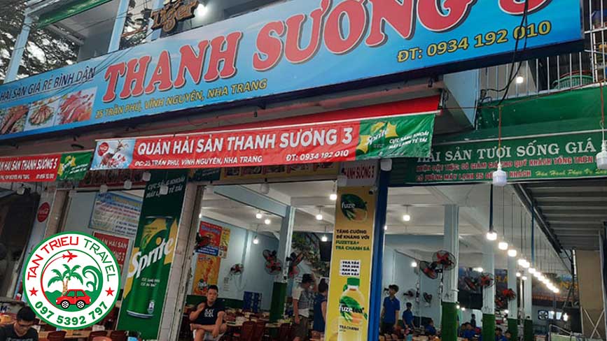 Hải sản Thanh Sương, lựa chọn của du khách khi ăn hải sản ở Nha Trang