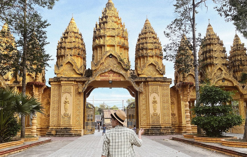 Chùa Khmer ở TP Trà Vinh