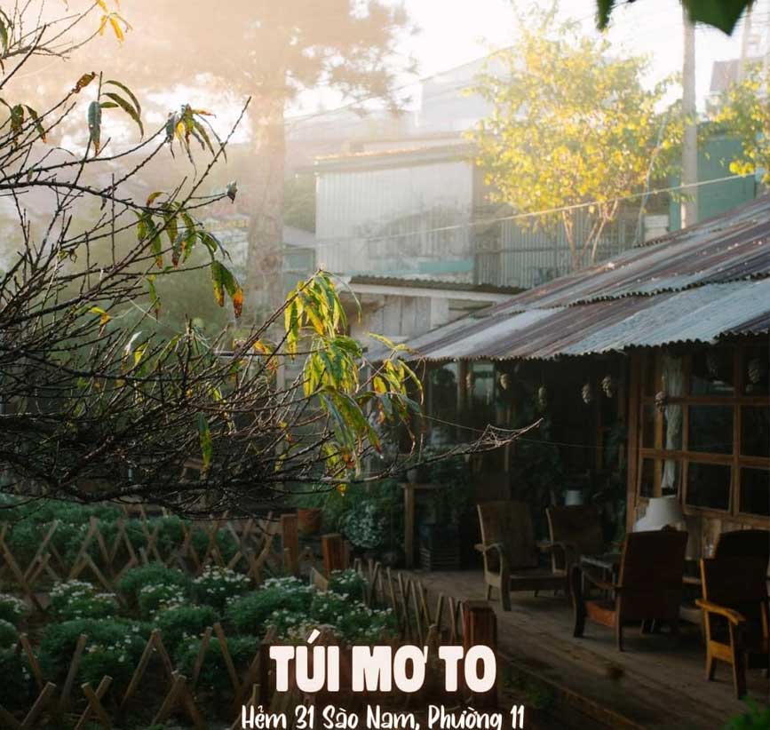 Quán Cafe dễ thương tại Đà Lạt