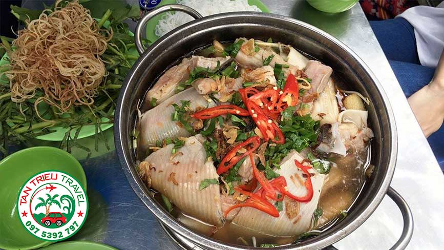 Lẩu Cá Đuối, món ăn làm nên thương hiệu con đường Trương Công Định