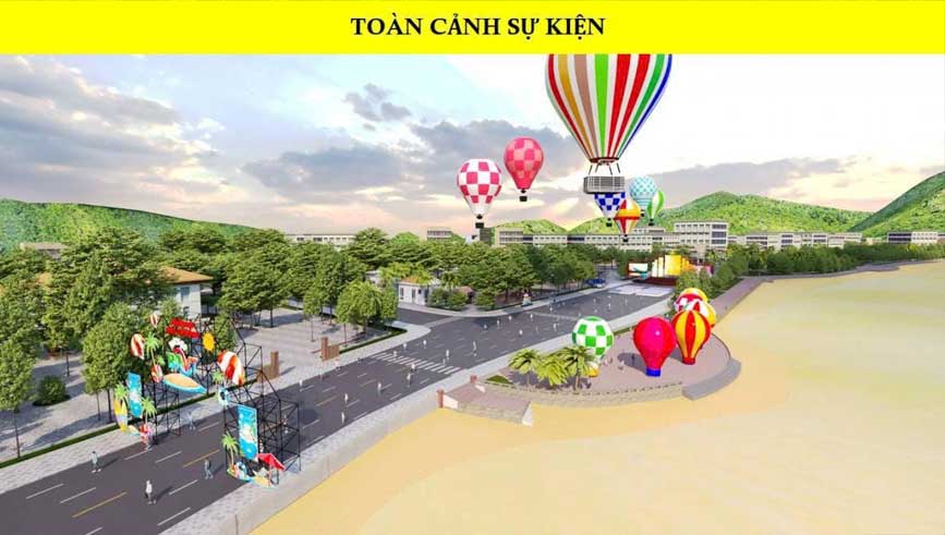 Toàn cảnh sân khấu lễ hội