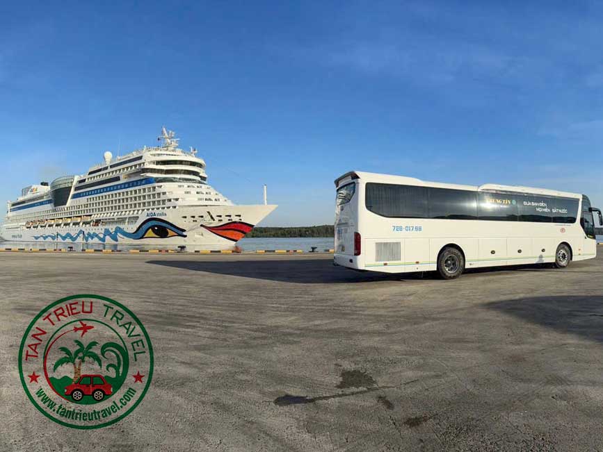 Cảng Phú Mỹ nơi đón những chuyến tàu du lịch Quốc Tế