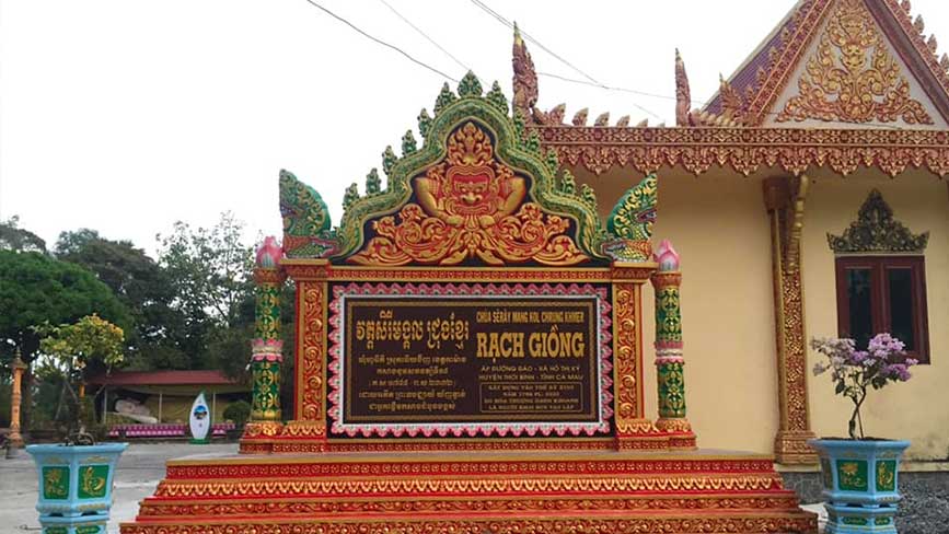 Ngôi chùa Khmer nổi tiếng tại Bạc Liêu