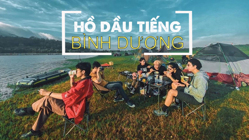 Cắm trại hồ Dầu Tiếng