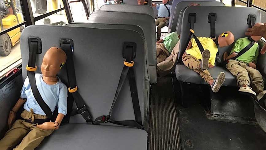 Những thí nghiệm cho thấy sự an toàn khi dùng dây an toàn trên xe