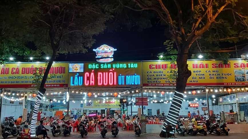 Phố lẩu cá đuối ở Vũng Tàu