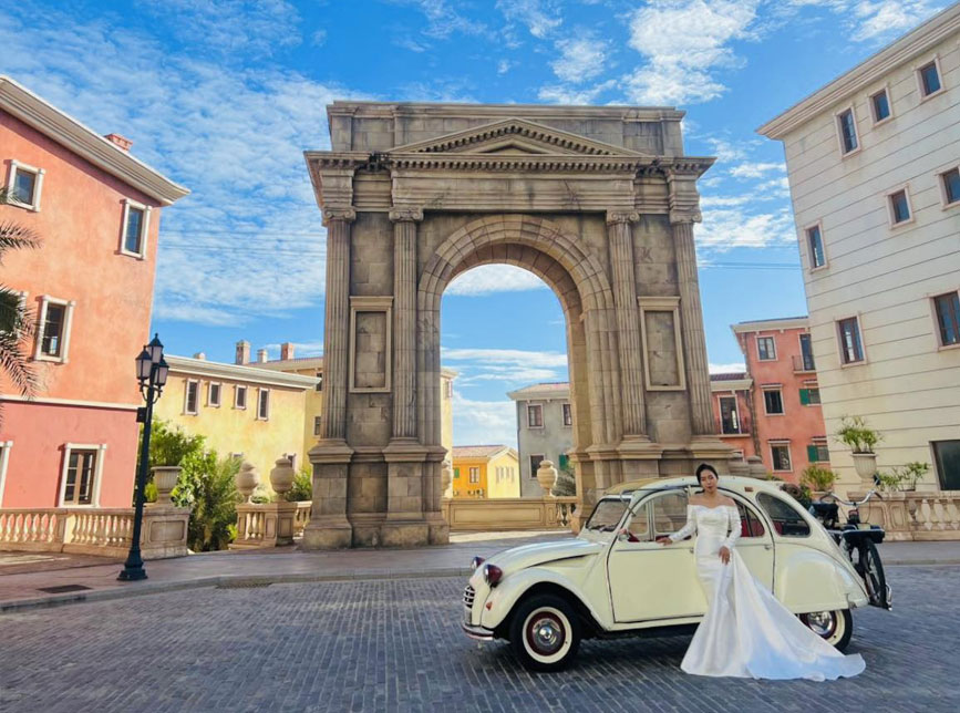 Chụp hình ngoại cảnh cùng Citrone 2CV