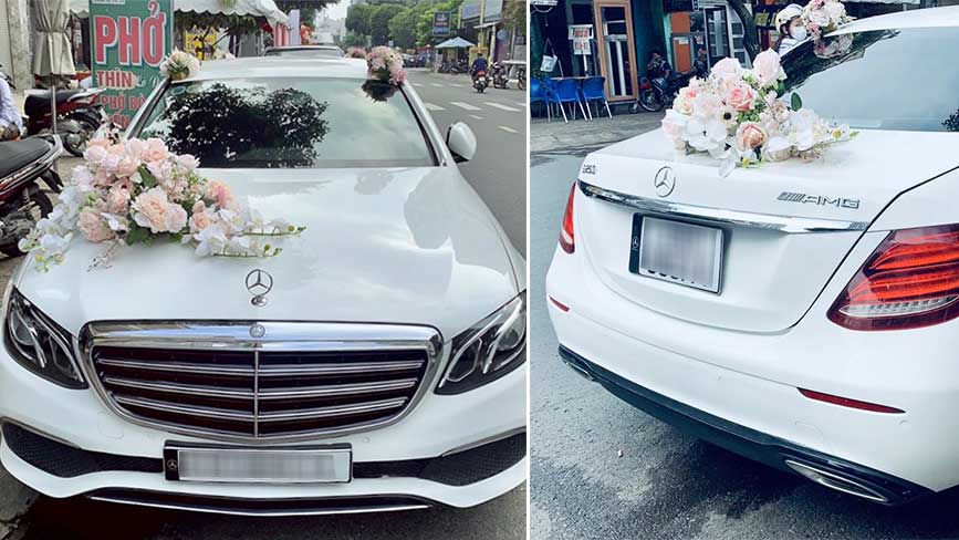 Dòng xe cưới cao cấp Mercedes E200