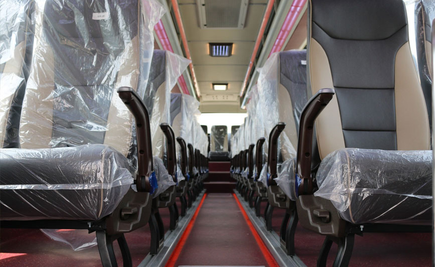 Nội thất khoang hành khách samco Wenda