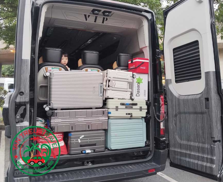 Hành lý để được rộng rãi