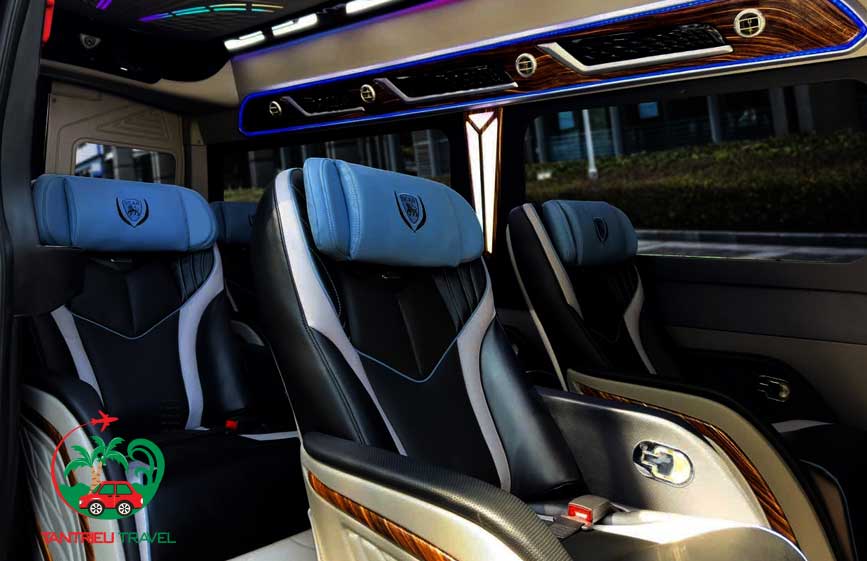 Nội thất xe limousien 12 chỗ