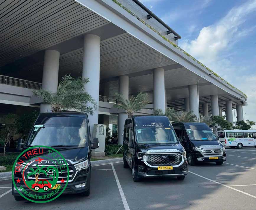 Đón khách inboudn bằng xe limousine