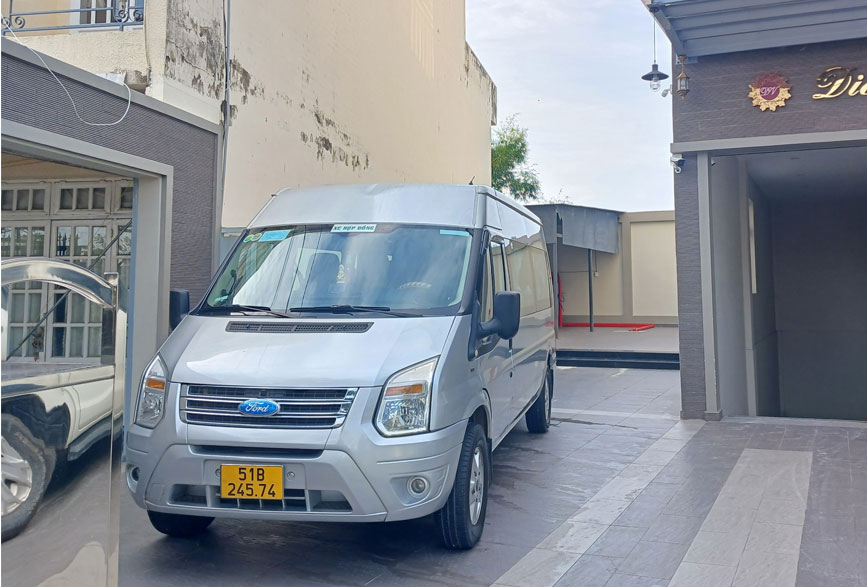 Trọng tải xe du lịch 16 chỗ