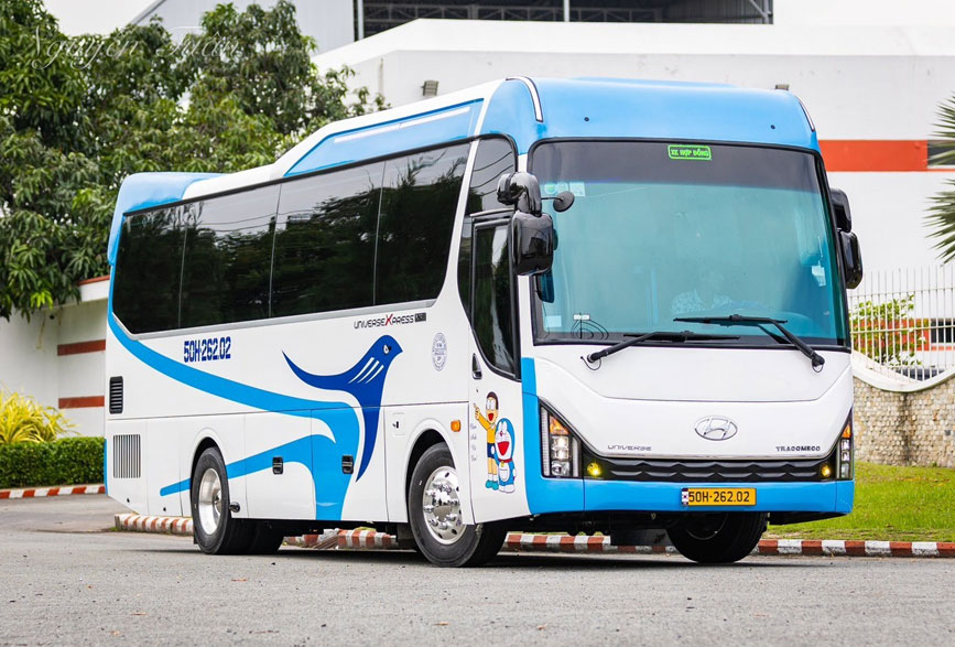 Trọng tải xe du lịch 29 chỗ