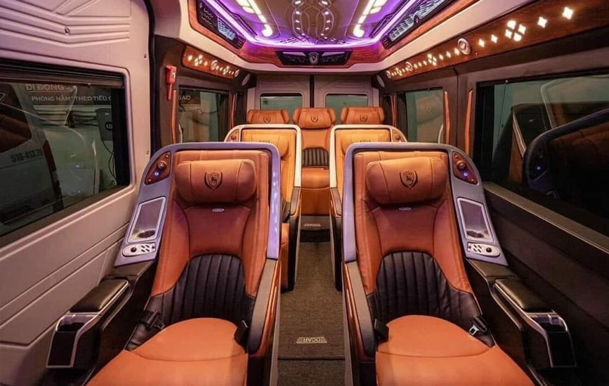 Trọng tải các dòng xe limousine